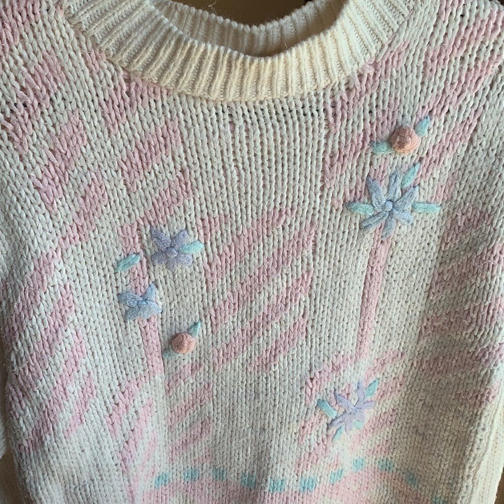 Vintage colter bay sweater medium knit (D1) - Picture 9 of 10